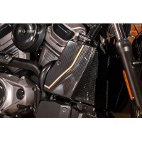 Zard 120th ANNIVERSARY LIMITED EDITION Carbon Fiber Radiator Covers and Billet Radiator Cap for Harley Davidson Nightster 975 (2023+) Zard 120th ANNIVERSARY LIMITED EDITION Carbon Fiber Radiator Covers and Billet Radiator Cap for Harley Davidson Nightster 975 (2023+)